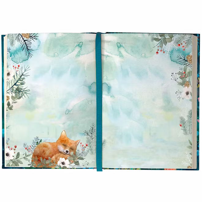 Roger la Borde Illustrated Journal - Moonlit Meadow
