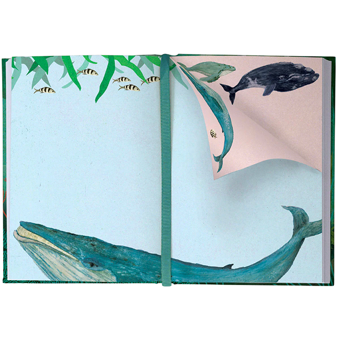 Roger la Borde Illustrated Journal - Whale Song
