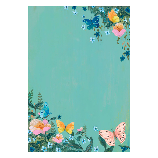 Brevpapper Roger la Borde - Dreamland Butterflies