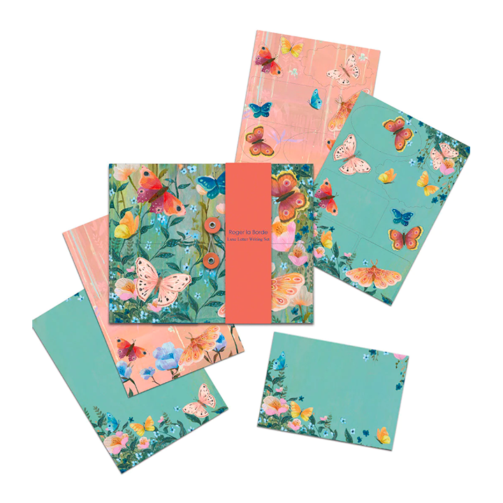 Brevpapper Roger la Borde - Dreamland Butterflies