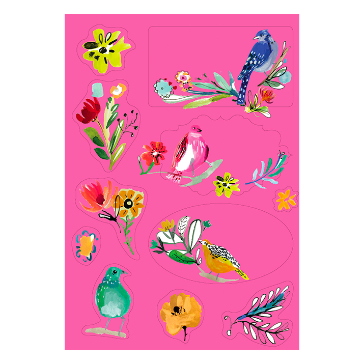 Brevpapper Roger la Borde - Wild Batik