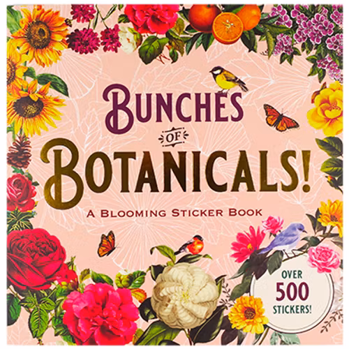 Stickersbok Bunches of Botanicals (500 stickers)