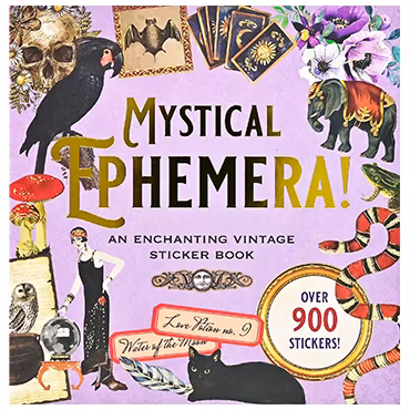 Stickersbok Mystical Ephemera! (900 stickers)