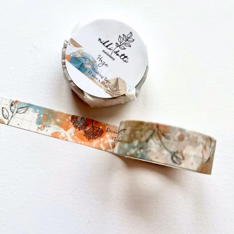 Washi tape Nikki Dotti - Haze 15 mm
