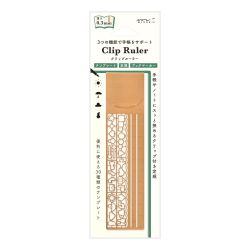 Midori Clip Ruler Copper