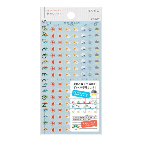 Midori Sticker Feelings Weather