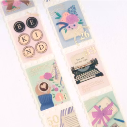 Washi tape Willwa - Letter Stamp 25 mm