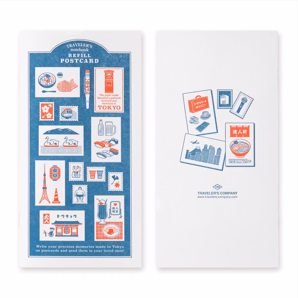 TOKYO Refill Postcard // Traveler's Notebook