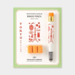 TOKYO Brass Pencil // Traveler's Notebook