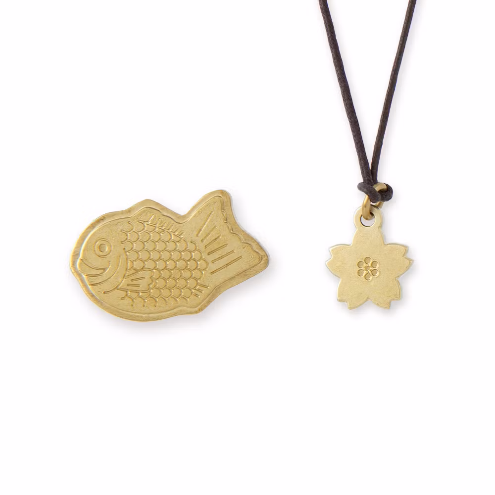 TOKYO Brass Charm // Traveler's Notebook
