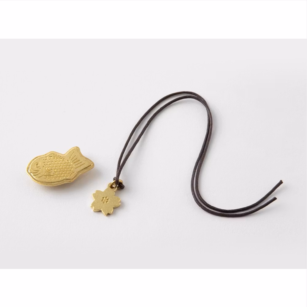 TOKYO Brass Charm // Traveler's Notebook