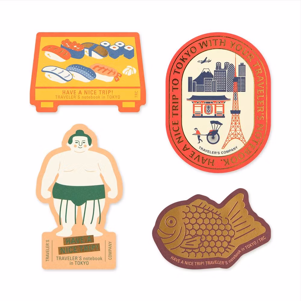 TOKYO Sticker Set // Traveler's Notebook