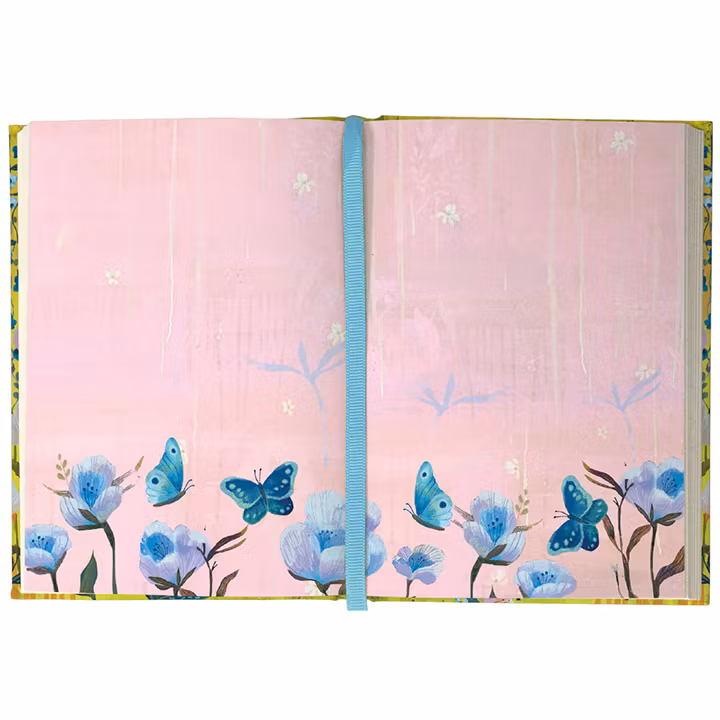 Roger la Borde Illustrated Journal - Butterfly Ball Sunshine