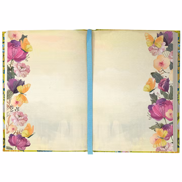 Roger la Borde Illustrated Journal - Butterfly Ball Sunshine