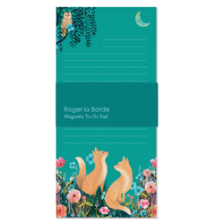 Magnetic To Do Pad - Moonlit Meadow