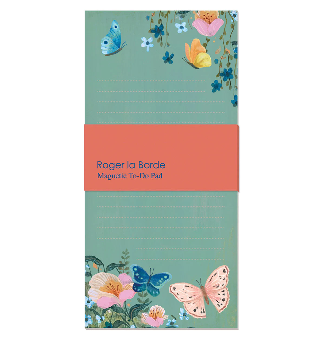 Magnetic To Do Pad - Butterfly Ball