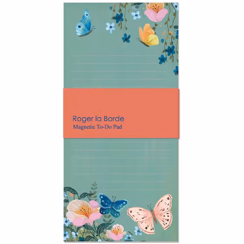 Magnetic To Do Pad - Butterfly Ball