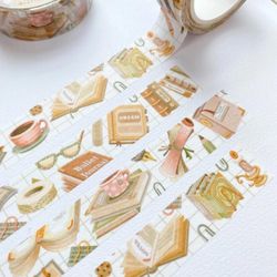 Washi tape Lettoon - Day Reading 15 mm