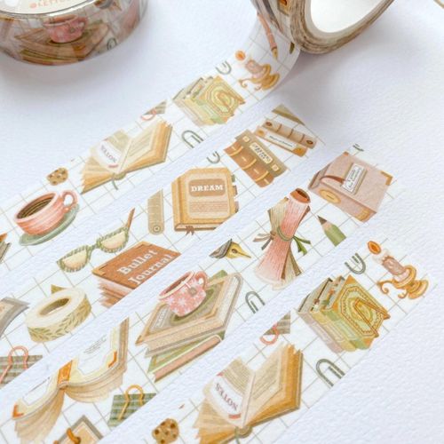 Washi tape Lettoon - Day Reading 15 mm