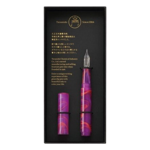 Dip pen Teranishi Guitar Aurora Sunset Pink