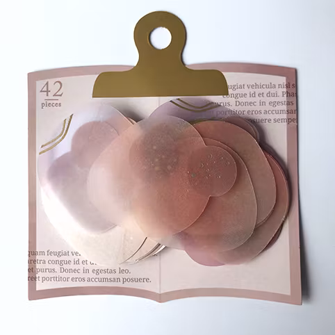 Flake Stickers Hitokakera Seal - Dusty Pink