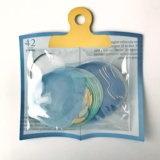 Flake Stickers Hitokakera Seal - Misty Blue