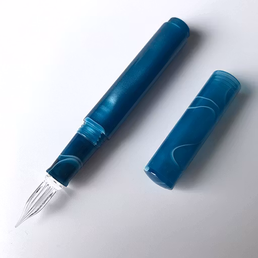 Glaspenna Teranishi Guitar Aurora Peacock Blue