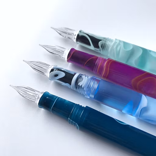 Glaspenna Teranishi Guitar Aurora Sunset Pink