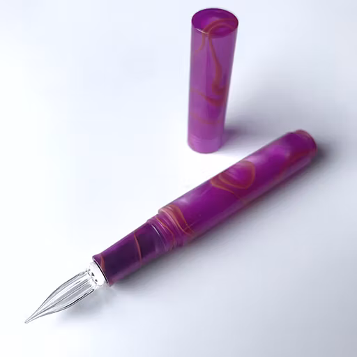 Glaspenna Teranishi Guitar Aurora Sunset Pink