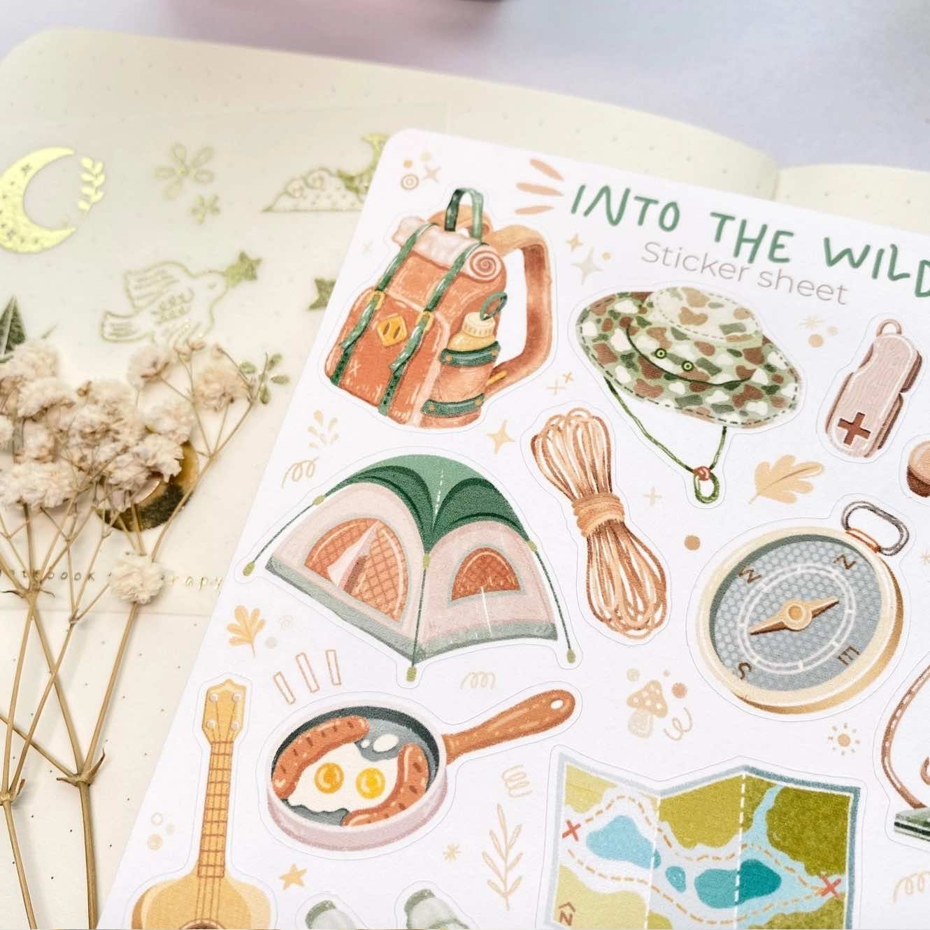 Stickers Lettoon - Into The Wild