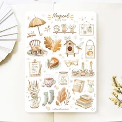 Stickers Lettoon - Magical Cozy Fall
