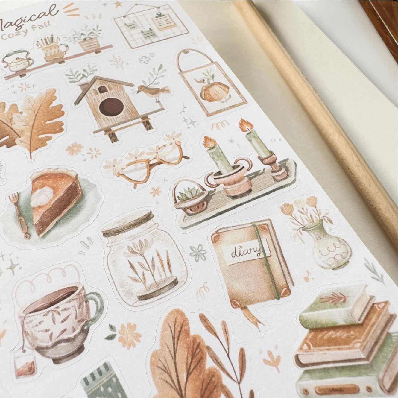 Stickers Lettoon - Magical Cozy Fall