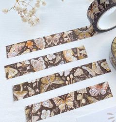 Washi tape Lettoon - Butterfly 15 mm