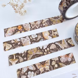 Washi tape Lettoon - Butterfly 15 mm