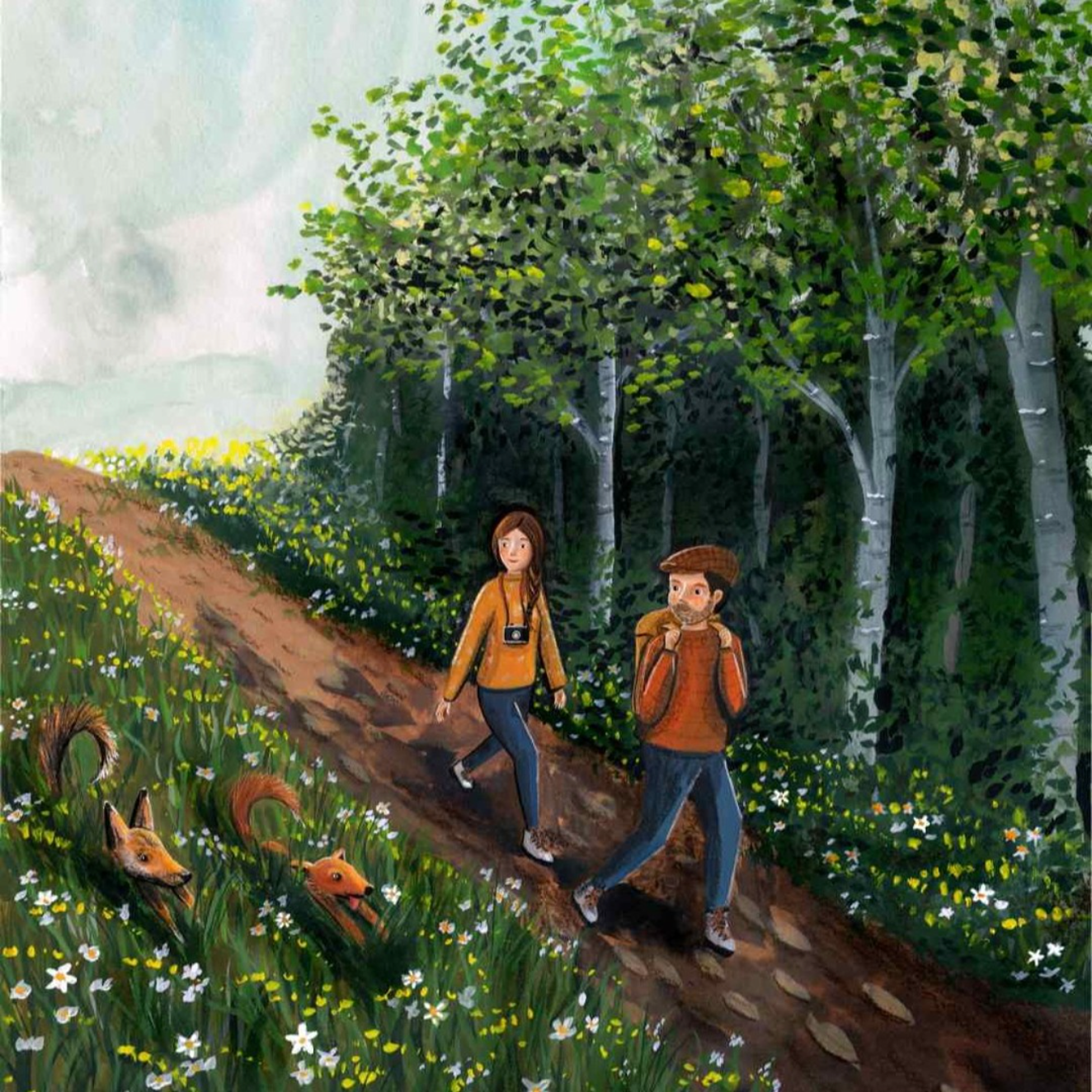 Kort Esther Bennink - Hiking time