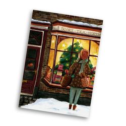 Card Esther Bennink - Christmas Shopping