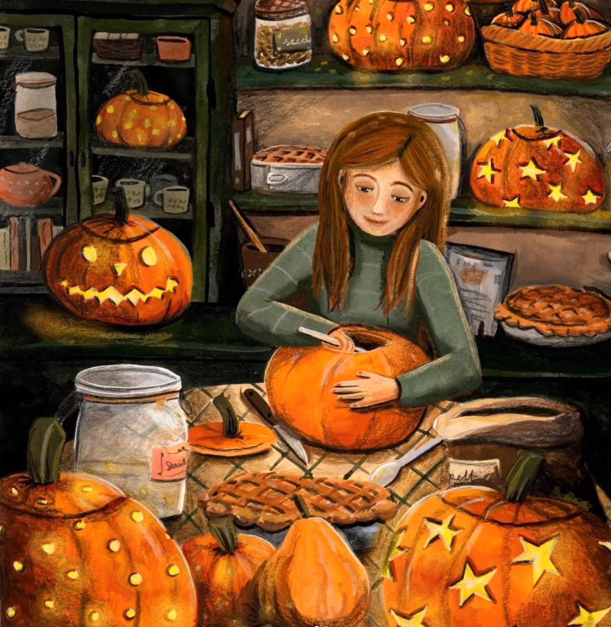 Kort Esther Bennink - Pumpalyktor