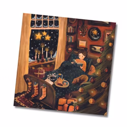 Card Esther Bennink - Cosy Christmas