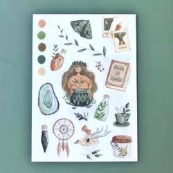 Rub-on Stickers Nikki Dotti - Magic