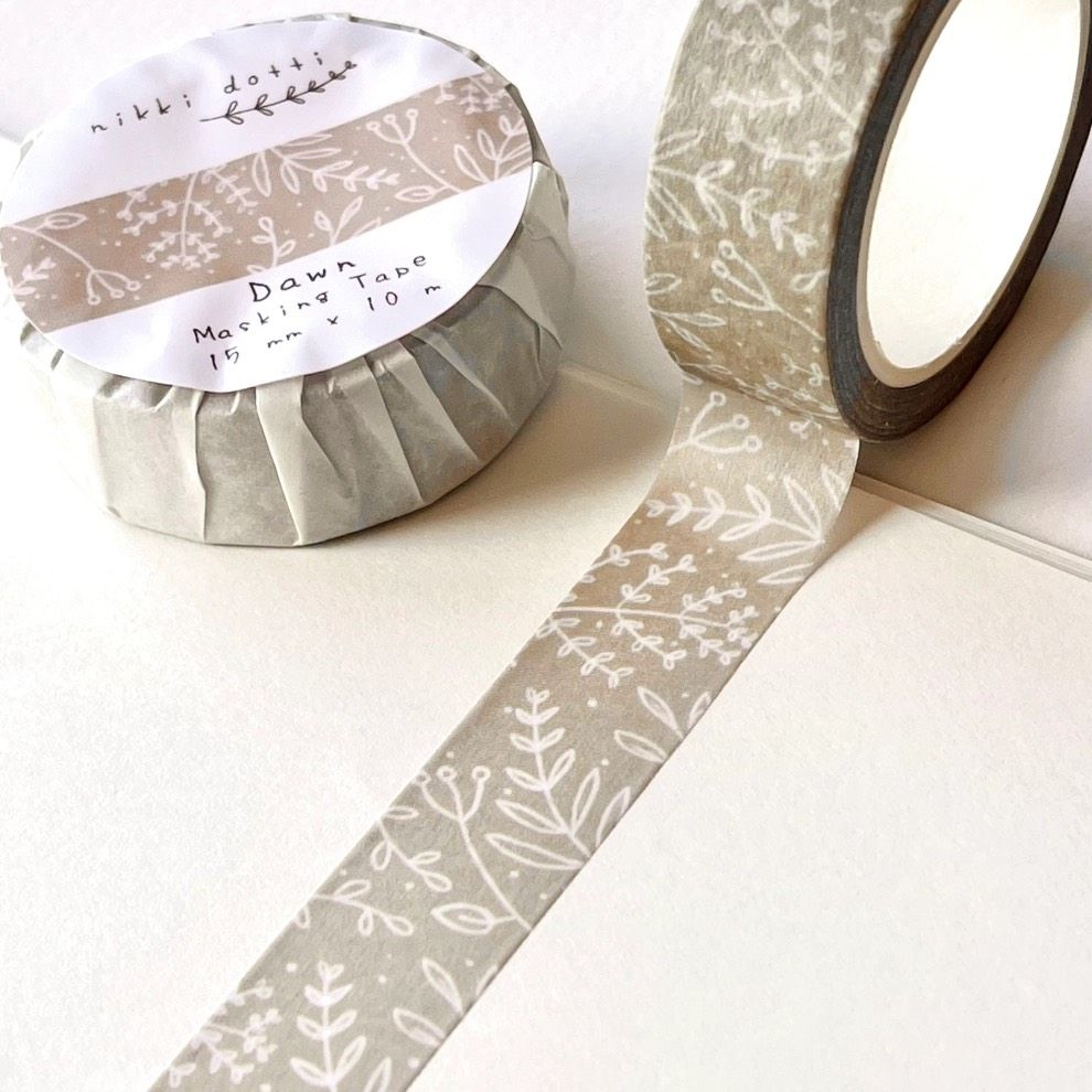 Washi tape Nikki Dotti - Dawn 15 mm