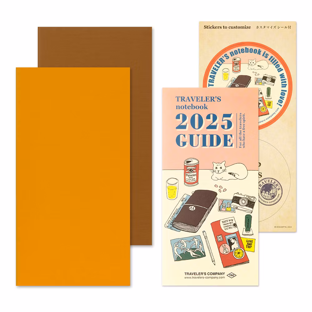 2025 Diary Refill (Weekly Vertical) - Regular Size // Traveler's Notebook