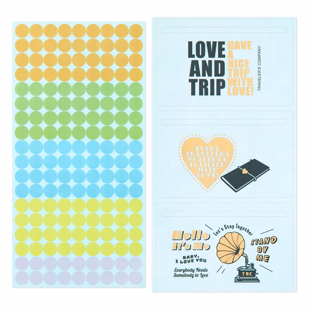 2025 Customized Stickers Set // Traveler's Notebook