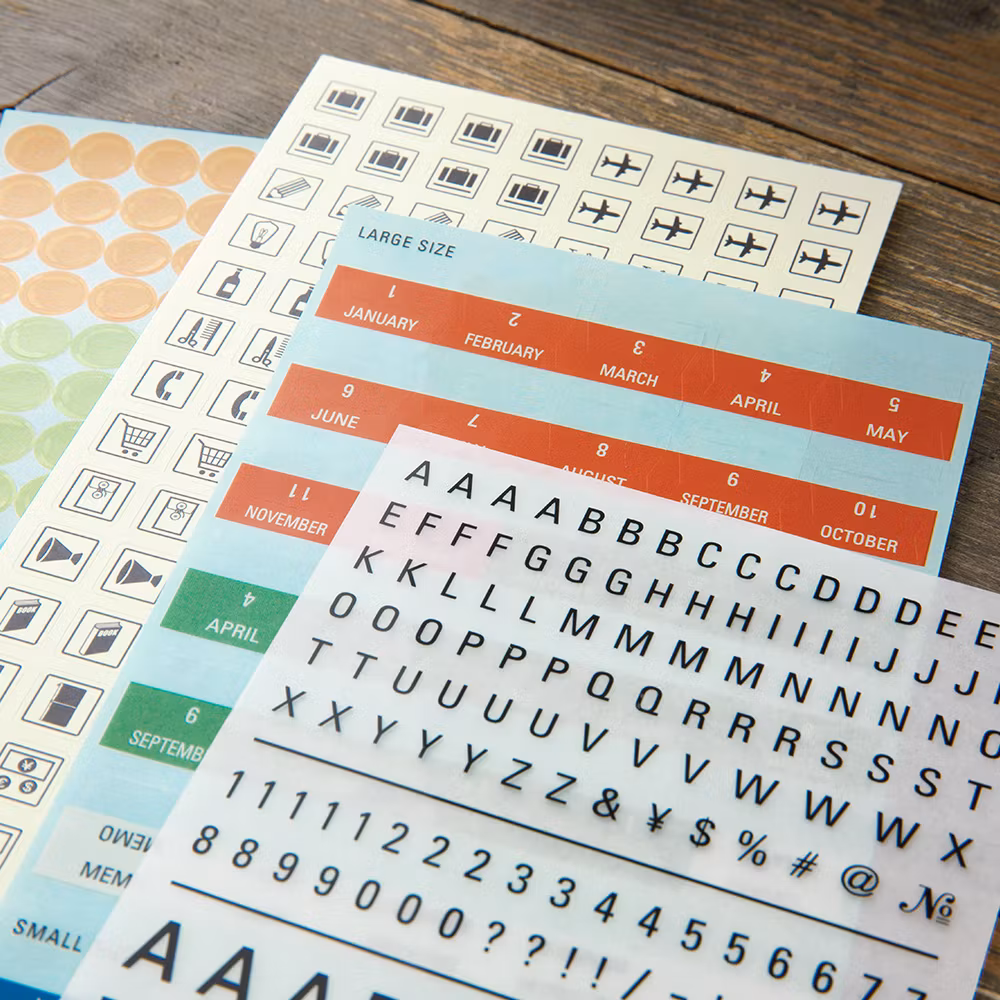 2025 Customized Stickers Set // Traveler's Notebook