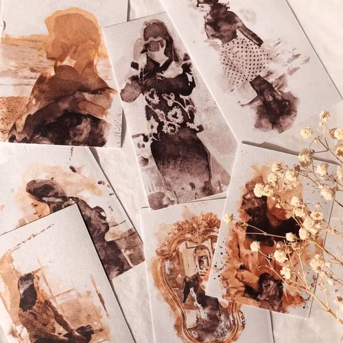Chapteries Stickers - Aquarelle