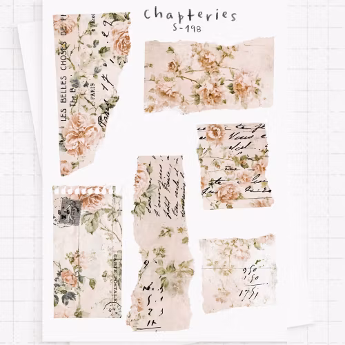 Chapteries Stickers - Old Rose
