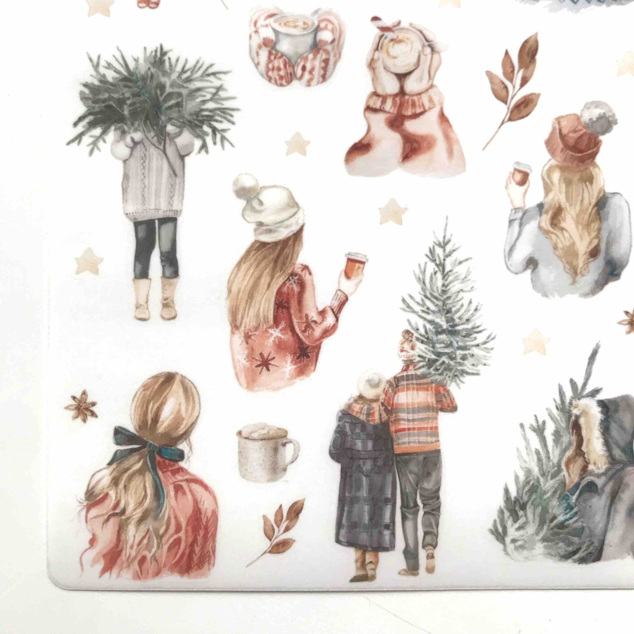 Chapteries Stickers - Winter Girls