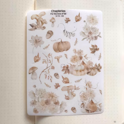 Chapteries Stickers - For the Love of Fall