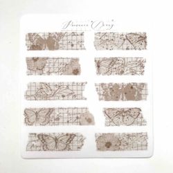 Chapteries Stickers - Beige Aesthetic Washi