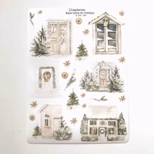Chapteries Stickers - Back Home for the Holidays
