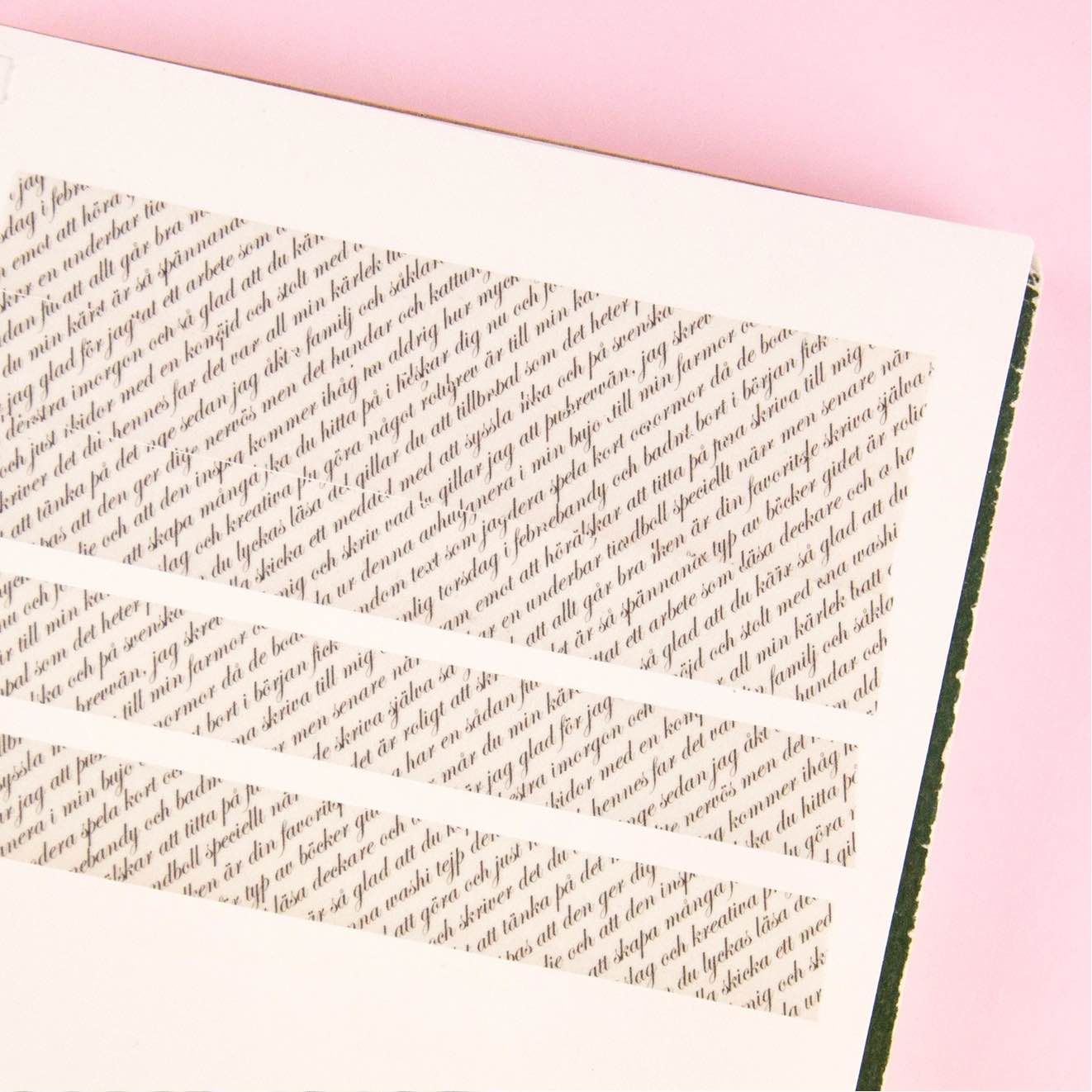 Washi tape Willwa - Letter for You 15 mm